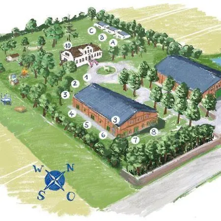 アパート Feriengut-neuhof-wohnung-1 *